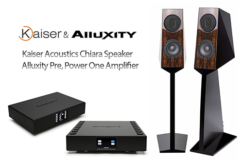 Ʈ ý Kaiser Acoustics Kawero! Chiara, Alluxity Pre, Power One Amplifier 